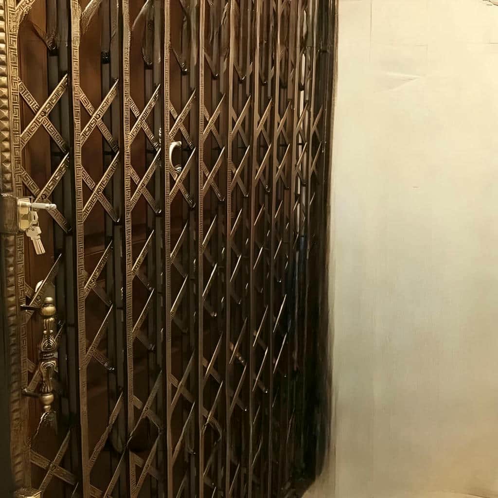 خرید درب آکاردئونی دوگل در قشم