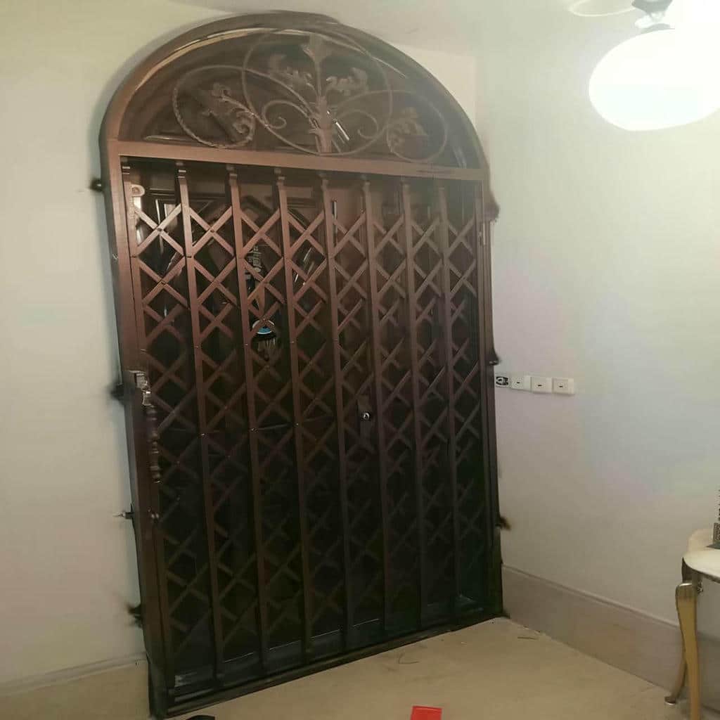 قیمت درب آکاردئونی چهار گل در نسیم شهر