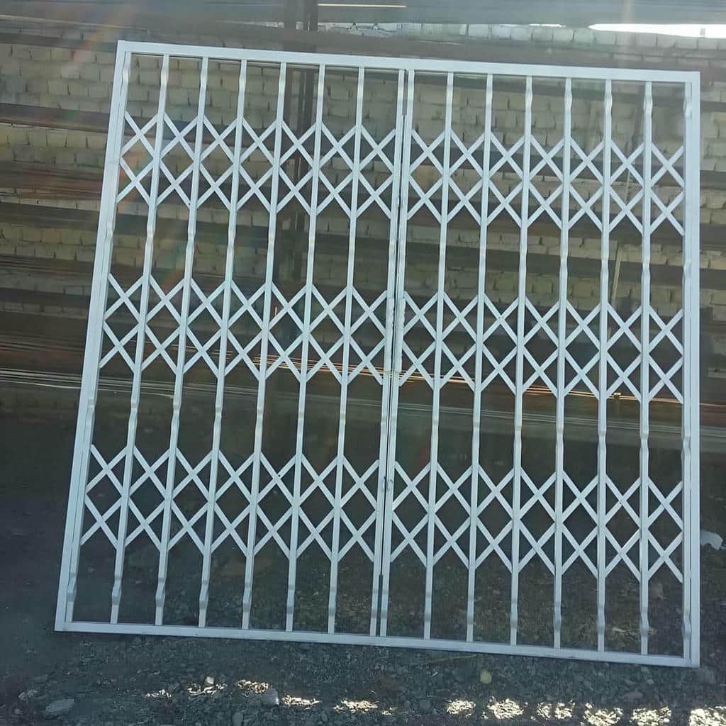نصب درب آکاردئونی ریل تاشو در دماوند