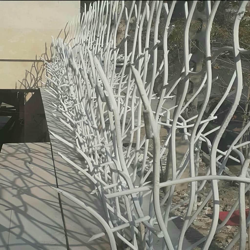 کارخانه حفاظ شاخ گوزنی نوک تیز در سقز