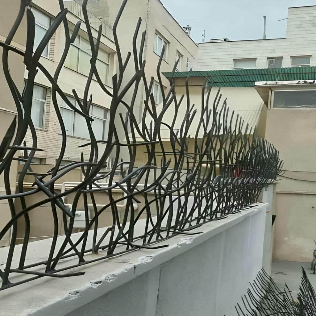 نصب حفاظ شاخ گوزنی ضدزنگ در خرم آباد