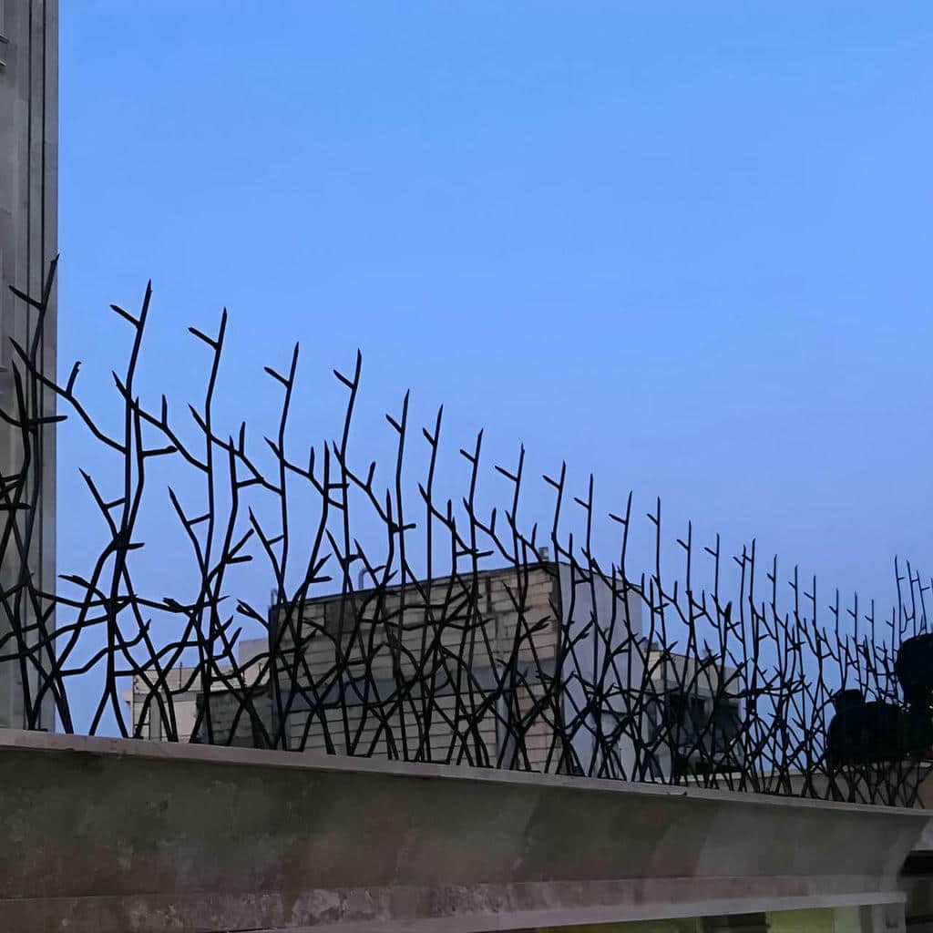 نصب حفاظ شاخ گوزنی ضدزنگ در ساوه