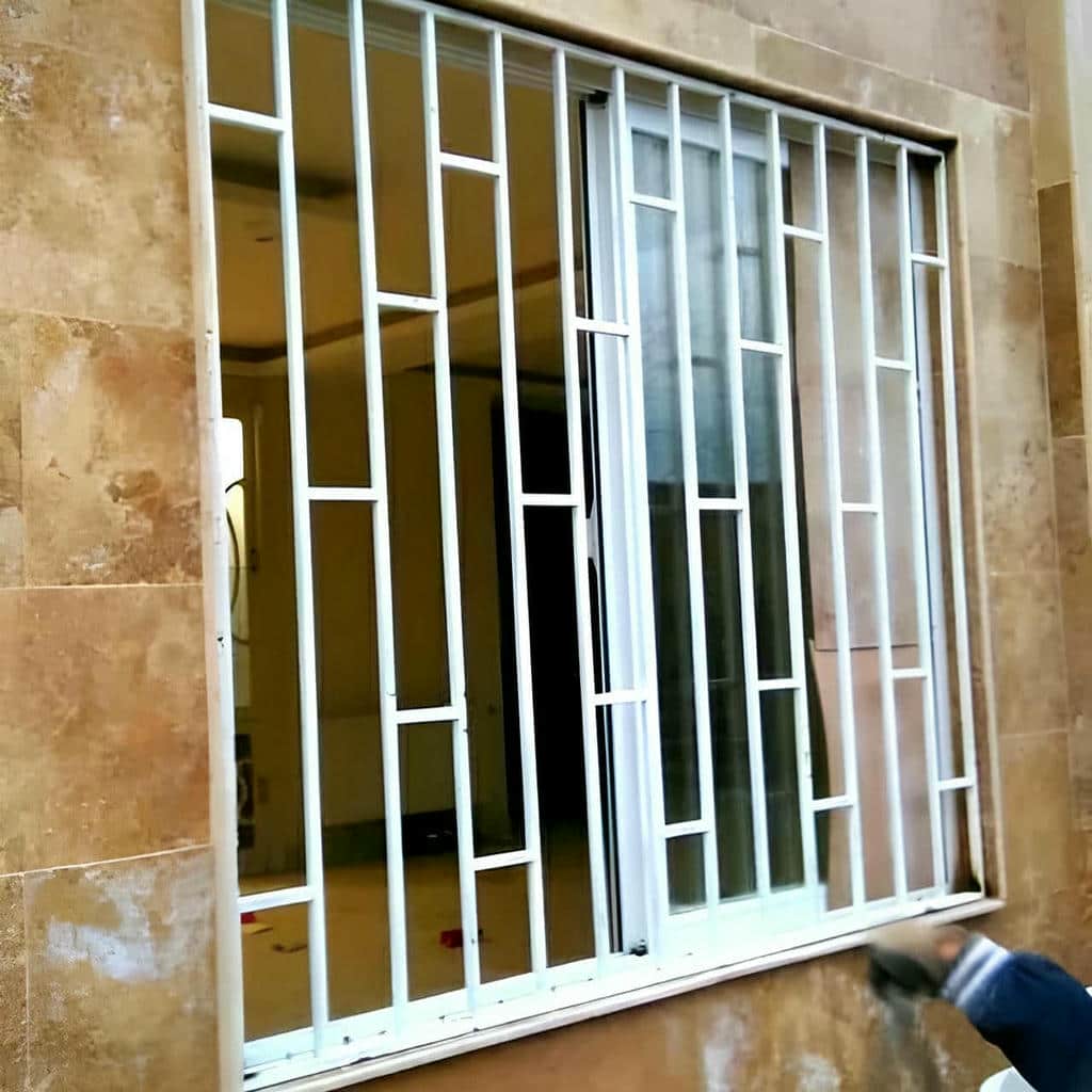 قیمت حفاظ پنجره طرح گرد در اندیشه