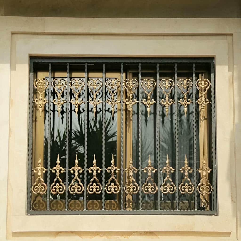 قیمت حفاظ پنجره طرح گرد در کیش