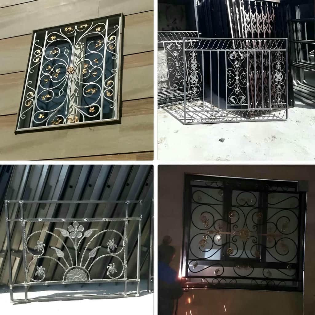 خرید حفاظ پنجره فرفورژه مدرن در پرند