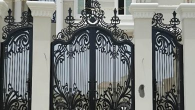 درب حیاط در یزد