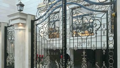 درب حیاط در اهواز