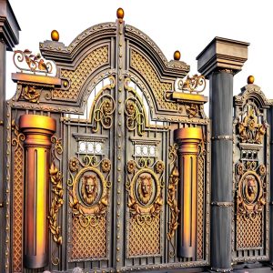 درب حیاط در شهرکرد