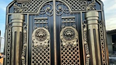 درب حیاط در سبزوار