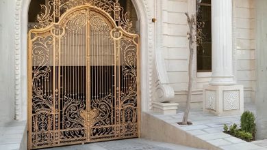 درب حیاط در یاسوج