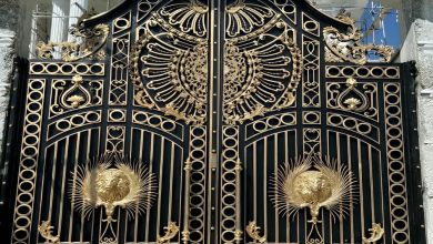 درب حیاط در فردیس کرج