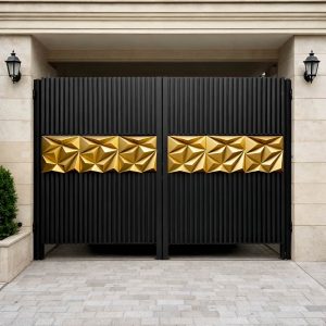 درب حیاط در طالقان