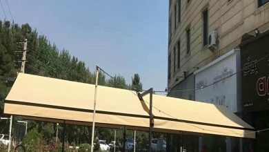 سایبان برقی در تهران