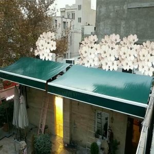 سایبان برقی در هشتگرد