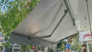 سایبان برقی در اهواز