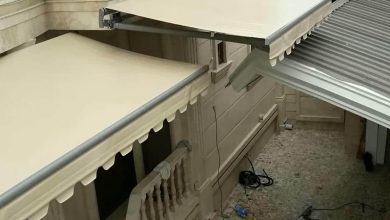 سایبان برقی در کیش