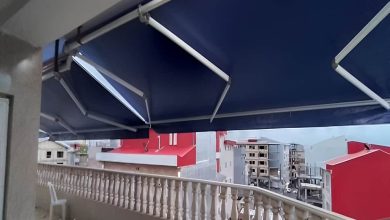 سایبان برقی در فردیس کرج
