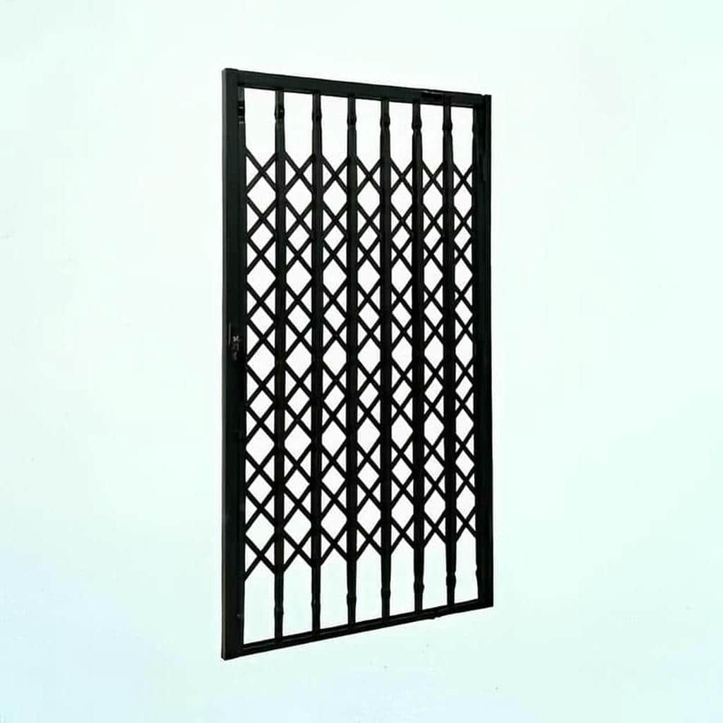 9 مدل درب آکاردئونی تسمه پهن آهنی