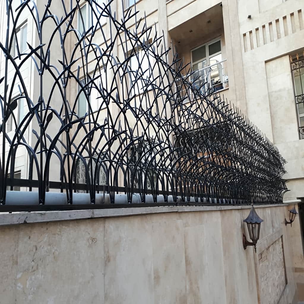 ساخت حفاظ بوته ای دیوار مناسب فضای باز