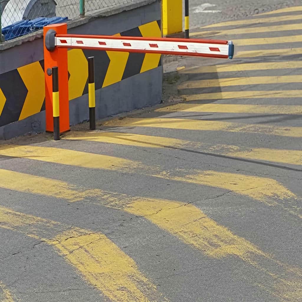 فتوسل راهبند ایمنی خودرو با فرستنده و گیرنده