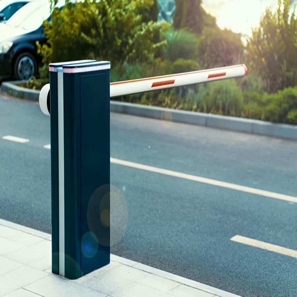راهبند ورودی صنعتی کامیون رو با بدنه مقاوم