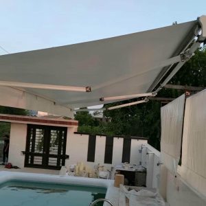 سایبان برقی ضد UV برای محافظت پوست و مبلمان