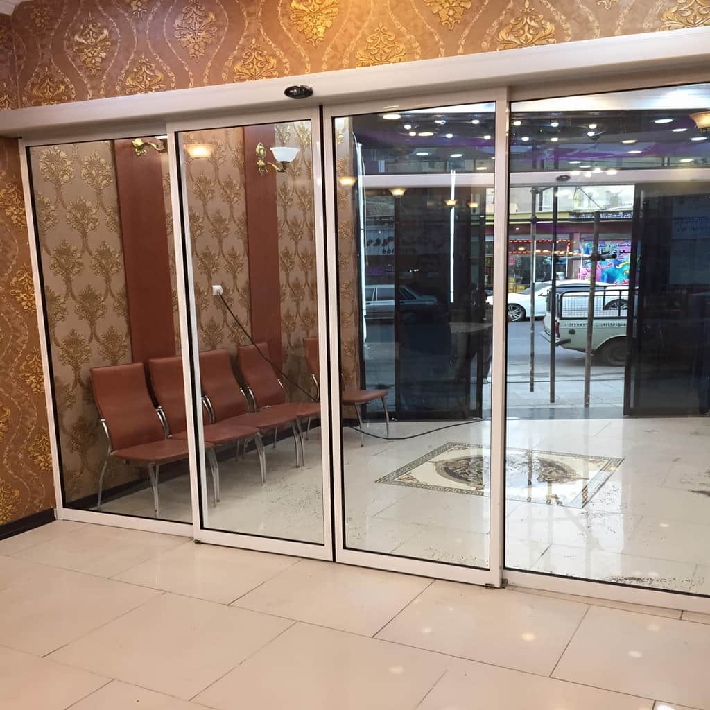 8 مدل درب اتوماتیک شیشه ای ورودی فروشگاه