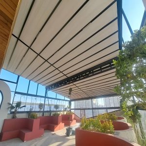 سقف متحرک برقی سفارشی