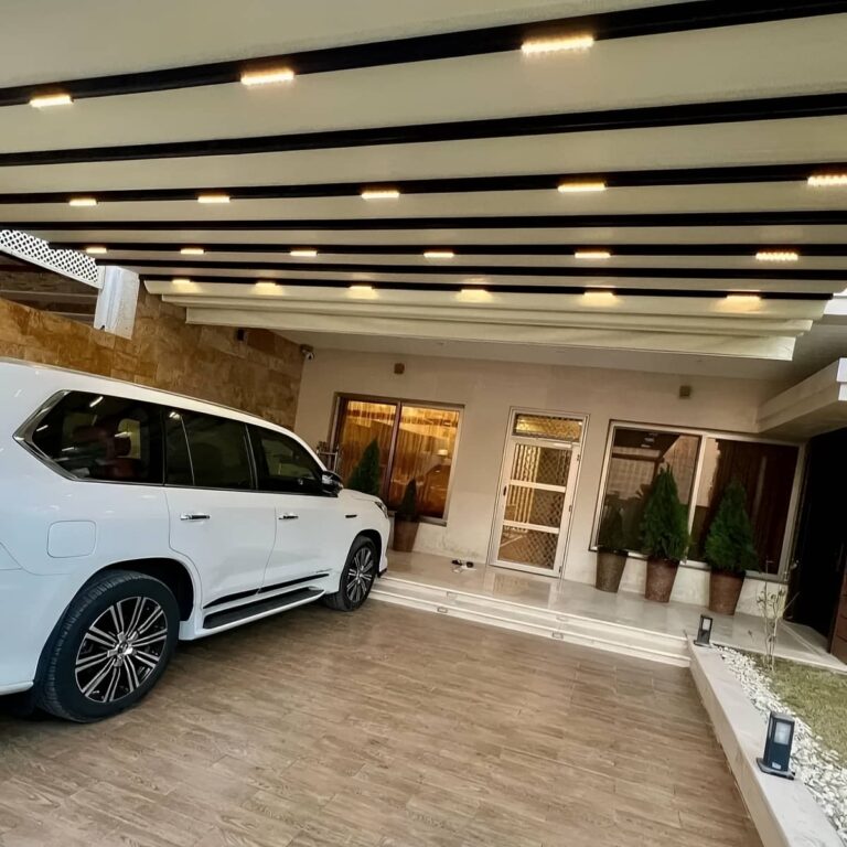 سقف برقی پارکینگ مقاوم