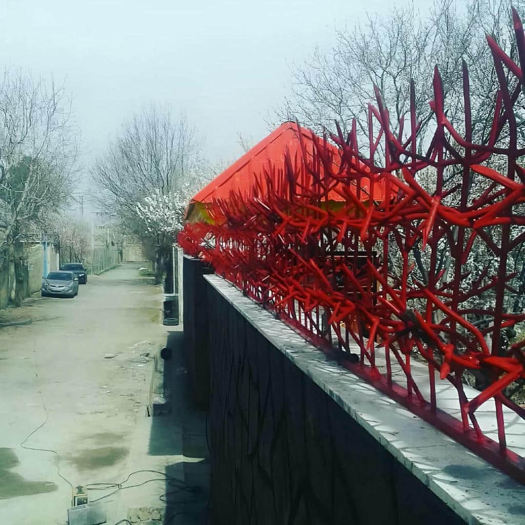 فروش حفاظ دیوار ضد سرقت میلگردی برای محوطه
