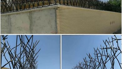 10 مدل حفاظ دیوار شاخ گوزنی میلگرد خمکاری