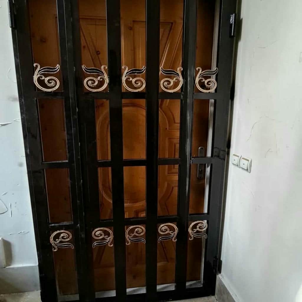 قیمت حفاظ درب ضد سرقت فلزی بر اساس