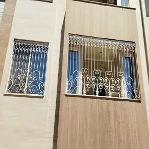 6 نمونه حفاظ پنجره شیک قاب دار