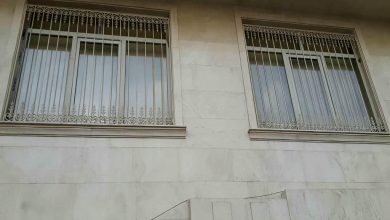 9 نمونه حفاظ پنجره ویلایی نمای باغ