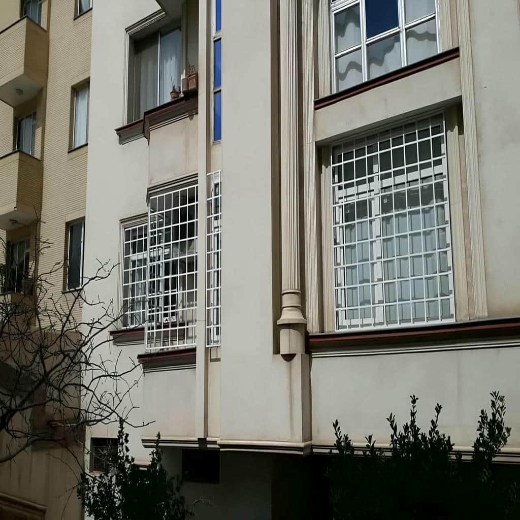 سفارش حفاظ پنجره قوسی کتیبه دار برای نمای ساختمان