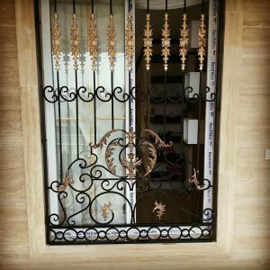 9 مدل حفاظ پنجره ضد سرقت میله عمودی