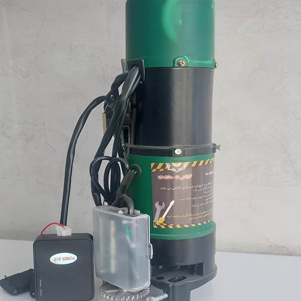 اجرای کرکره برقی پارکینگ موتور ساید برای رمپ