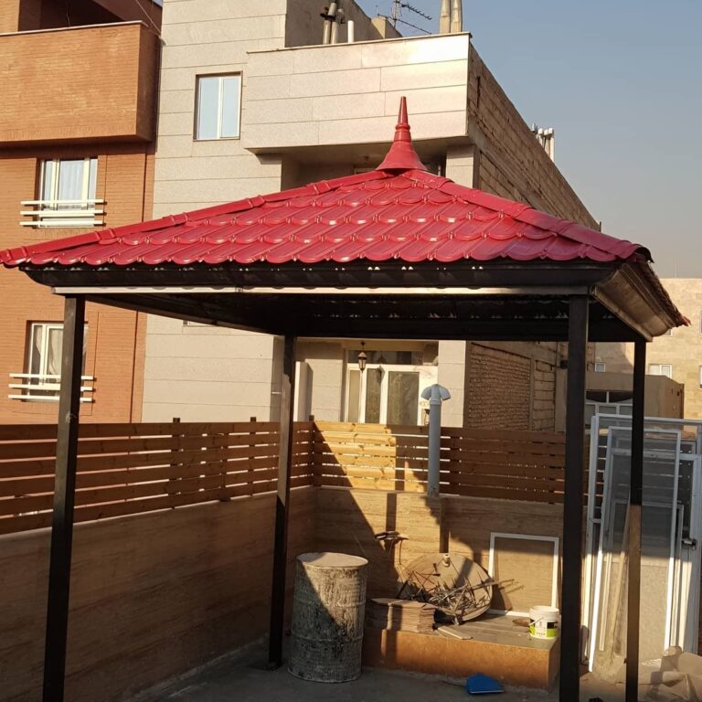 آردواز شیک سردرب حیاط