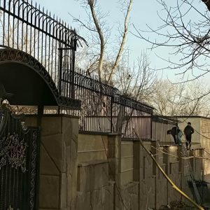 12 مدل حفاظ دیوار ویلایی مدرن طرح نیزه