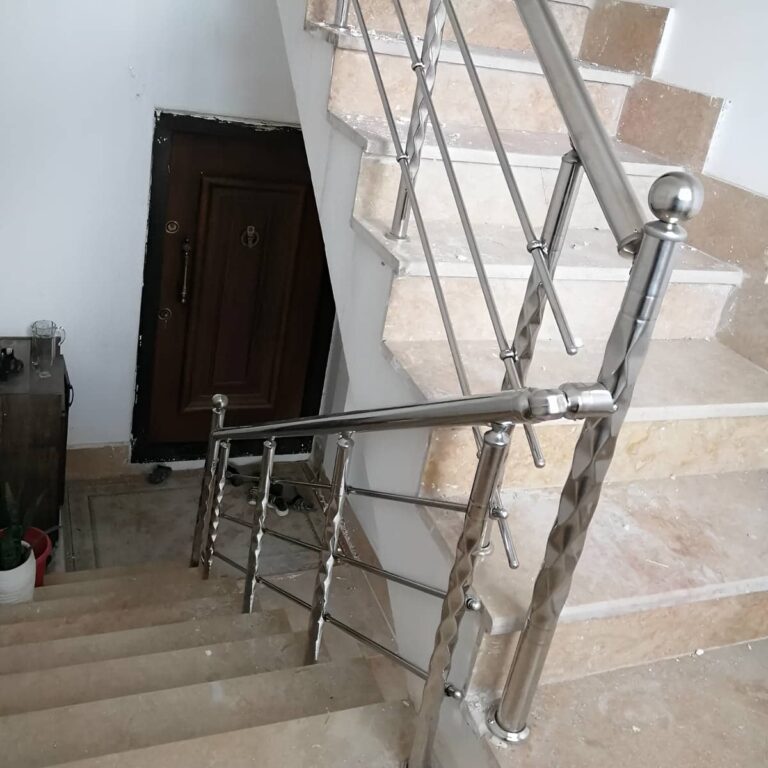 نرده استیل سفارشی مدرن