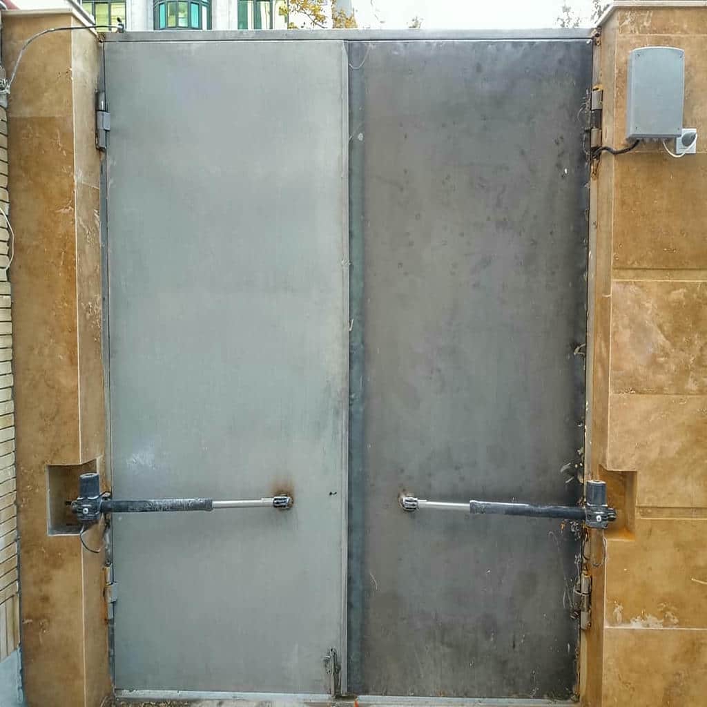 ایمنی جک لولایی شفت بلند درب پارکینگ با بدنه رنگ شده
