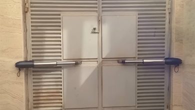 جک بازویی ایرانی درب پارکینگ با بازوی فلزی مقاوم