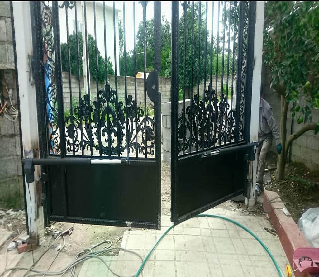 جک بازویی ایرانی درب پارکینگ برای درب فلزی