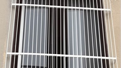7 طرح حفاظ پنجره جای گلدان دار