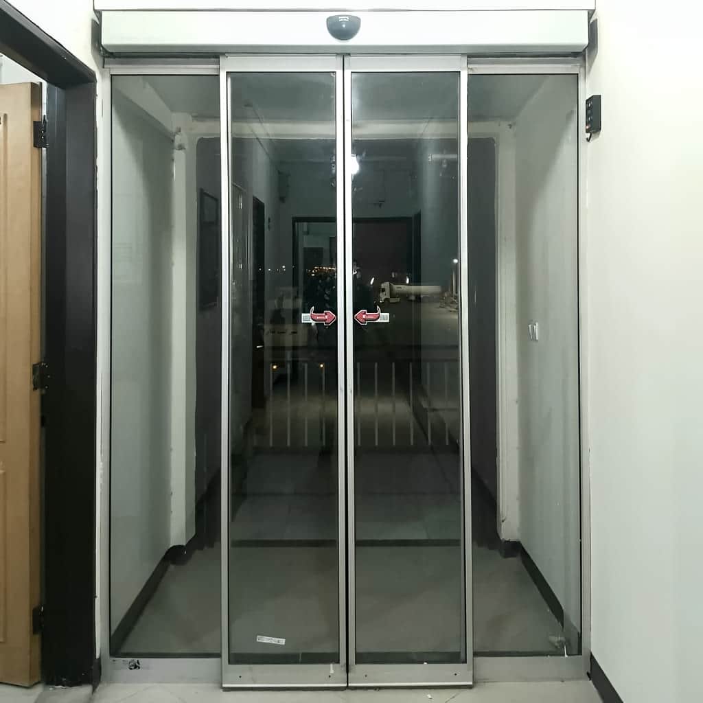 درب شیشه ای لمینت اتوماتیک لابی برای هتل