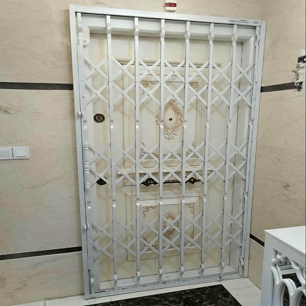 حفاظ آکاردئونی فلزی با طراحی کشویی