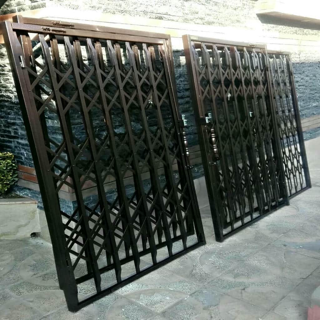 حفاظ ریلی درب با پوشش رنگی