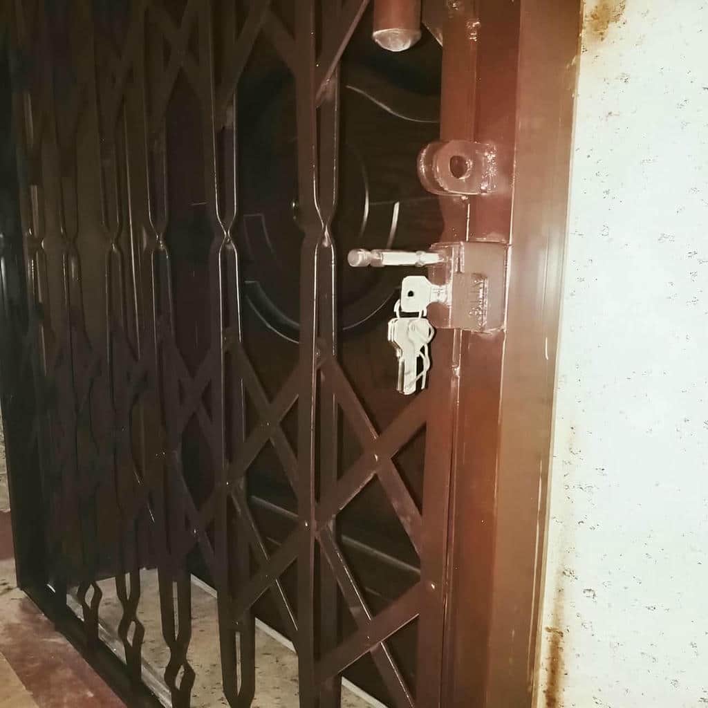 حفاظ درب ضد سرقت مناسب ورودی آپارتمان