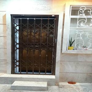 حفاظ درب ورودی سفارشی فلزی