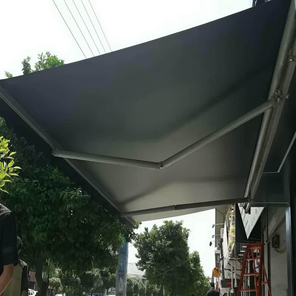سایبان فول باکس تاشو با ساختار مقاوم